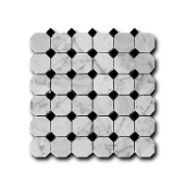 Octagon Pattern (bianco+nero)